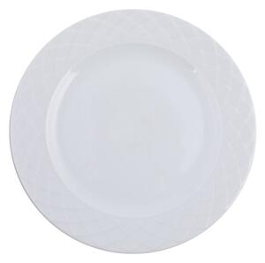 Jídelní sada 24 ks bílá/porcelán