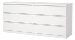 Komoda Simplicity 154 x 50 x 70 cm, bílá