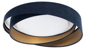 LED Stropní svítidlo GALAXY MODERN LED/24W/230V pr. 55 cm modrá/zlatá