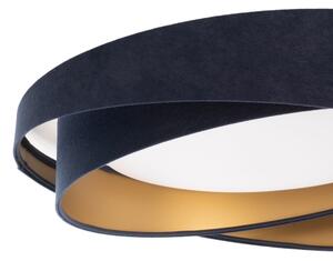 LED Stropní svítidlo GALAXY MODERN LED/24W/230V pr. 55 cm modrá/zlatá