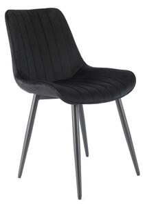 Jídelní židle Rowena, černá