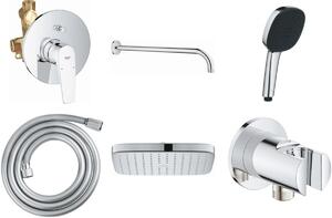 Sada vanová baterie Grohe Start Flow 29117000, hlavová sprcha Grohe Vitalio Comfort 26695000, 27851000, 26962001, 26397001, 28741002