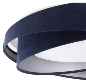 LED Stropní svítidlo GALAXY MODERN LED/24W/230V pr. 55 cm modrá/stříbrná