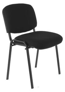 Konferenční židle Viva N, černé nohy, černá