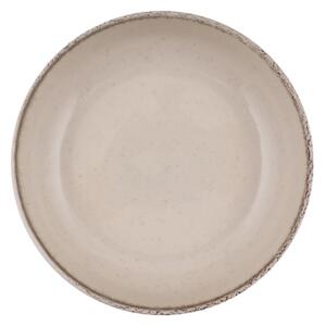 Jídelní sada 16 ks béžová/porcelán