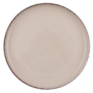 Jídelní sada 16 ks béžová/porcelán