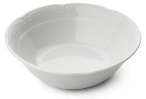 Jídelní sada 18 ks bílá/porcelán