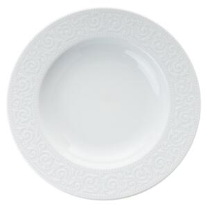 Jídelní sada 18 ks bílá/porcelán