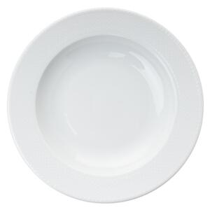 Jídelní sada 18 ks bílá/porcelán
