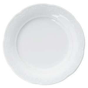 Jídelní sada 18 ks bílá/porcelán