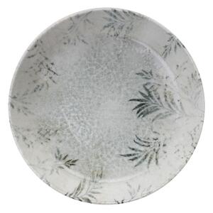 Jídelní sada 12 ks šedá/porcelán