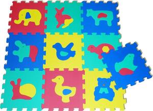 SUN TA TOYS Pěnové puzzle Zvířata S4 (30x30)