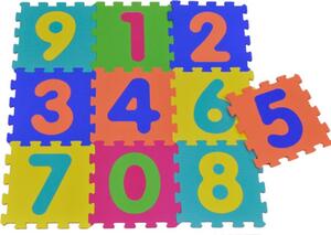 SUN TA TOYS Pěnové puzzle Čísla S4 (30x30)