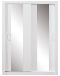Šatní skříň DUCA DC3 - 160 cm - bílá lux