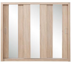 Šatní skříň DUCA DC1 - 250 cm - sonoma