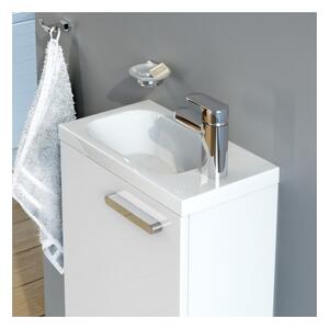 Ravak XJGP1100000 - Závěsné umyvadlo CHROME 40x22 cm litý mramor/bílá