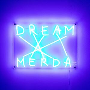 LED dekor nástěnné světlo Dream-Merda, modrá