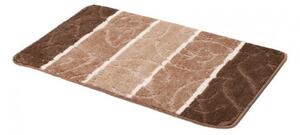 Koupelnový kobereček MULTI A5019 BROWN CAMEL listí, hnědý