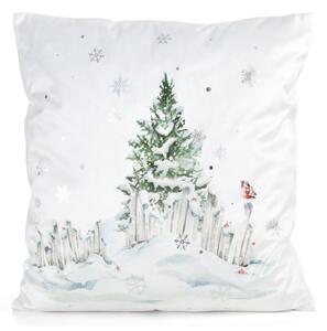 VÁNOČNÍ DEKORAČNÍ POVLAK NA POLŠTÁŘ POLAR2 45X45 CM VZOROVANÝ