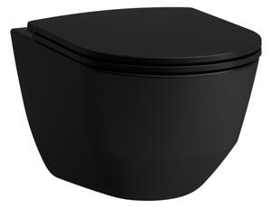LAUFEN H8989667160001 - Záchodové prkénko SoftClose PRO duroplast/černá