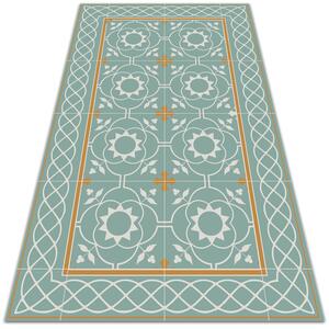 Módní univerzální vinylový koberec Vintage symetrie