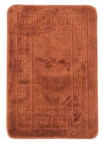 Koupelnový kobereček MONO 1030 NEW BROWN 4605 1PC řecký, hnědý