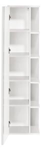 CMD COMAD - Koupelnová skříňka vysoká Twist White - bílá - 35x138x30 cm