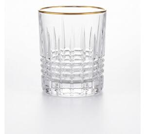 BOHEMIA PRESTIGE PERFECTO GOLD SKLENICE NA WHISKY 300 ML SADA 6 KS