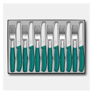 Victorinox - Sada příborů SWISS CLASSIC 12 ks tyrkysová