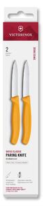 Victorinox - Sada kuchyňských nožů na zeleninu SWISS CLASSIC 8 cm 2 ks žlutá