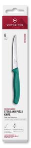 Victorinox - Sada steakových nožů SWISS CLASSIC 11 cm 6 ks tyrkysová