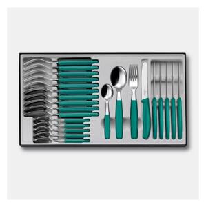 Victorinox - Sada příborů SWISS CLASSIC 24 ks tyrkysová