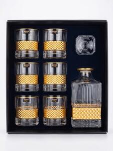 BOHEMIA PRESTIGE ELEGANTE ROYAL GOLD SADA NA WHISKY 1+6 KS