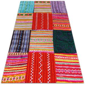 Zahradní koberec krásný vzor Turkish patchwork