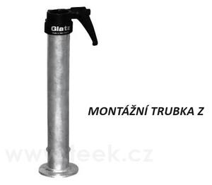 Glatz Mobilní stojan 55kg Glatz, 65x65x11 cm, odlehčený beton, dekorativní deska barva anthracite (RAL 7016), (nutno dokoupit montážní trubku typu Z)