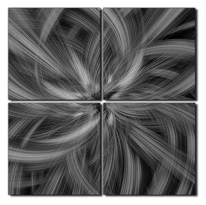 Obraz na plátně - Abstrakt - čtverec 3277QE (60x60 cm)