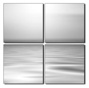 Obraz na plátně - Klidné moře při západu slunce - čtverec 3280QE (60x60 cm)