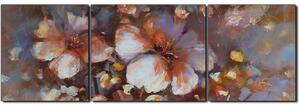 Obraz na plátně - Květ mandlí, reprodukce ruční malby - panoráma 5273C (90x30 cm)