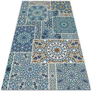 Zahradní koberec krásný vzor Mandala patchwork