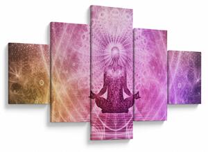 Obraz meditace (125x70 cm)