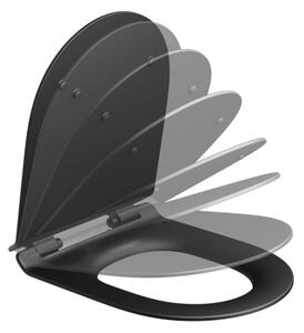 Ravak X01862 - Záchodové prkénko SoftClose VITA SLIM černá