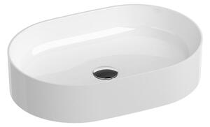 Ravak XJX01155001 - Umyvadlo na desku CERAMIC SLIM 55x37 cm keramika/bílá