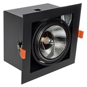 Podhledové svítidlo PLAZA AR111 1xGU10/12W/230V černá