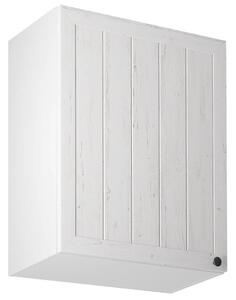 PROVENCE k | horní skříňka G601D-L s policí | 60 cm | LEVÁ | bílá/borovice andersen