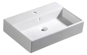 Isvea - Umyvadlo na desku PURITY 60x42 cm keramika/bílá