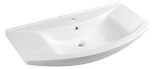 Aqualine - Zápustné umyvadlo ZERO 97x51 cm keramika/bílá