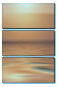 Obraz na plátně - Klidné moře při západu slunce - obdélník 7280FB (90x60 cm )