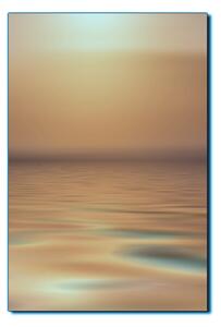 Obraz na plátně - Klidné moře při západu slunce - obdélník 7280FA (100x70 cm)