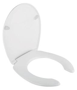 Sapho - Záchodové prkénko pro osoby se zdravotním postižením bílá/duroplast