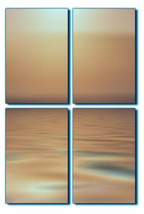Obraz na plátně - Klidné moře při západu slunce - obdélník 7280FE (90x60 cm)